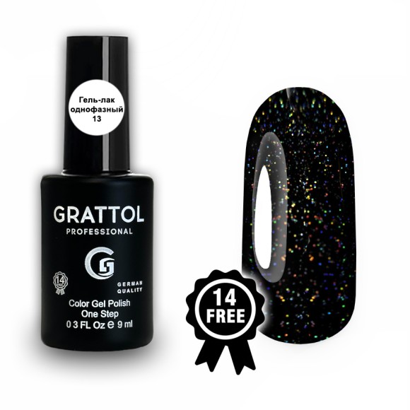 Гель-лак Grattol One Step 13, 9мл