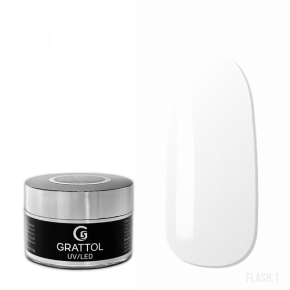 ( 15 мл ) Гель камуфлирующий Grattol Camouflage Gel Flash 01