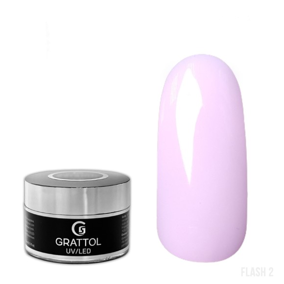 ( 15 мл ) Гель камуфлирующий Grattol Camouflage Gel Flash 02