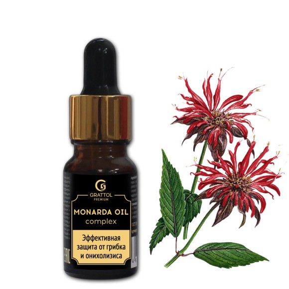 ( 10 мл ) Масло для кутикулы антибактериальное МОНАРДА Grattol Premium Cuticle oil