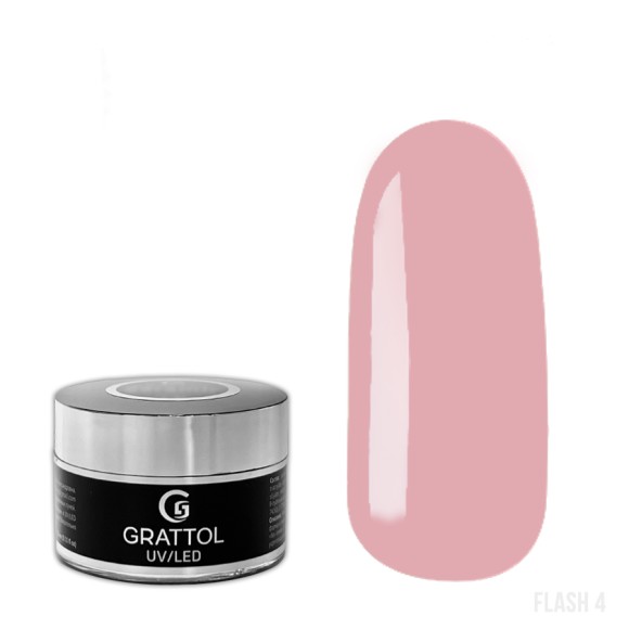 ( 15 мл ) Гель камуфлирующий Grattol Camouflage Gel Flash 04