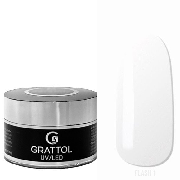 ( 50 мл ) Гель камуфлирующий Grattol Camouflage Gel Flash 01