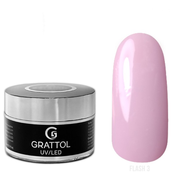 ( 50 мл ) Гель камуфлирующий Grattol Camouflage Gel Flash 03