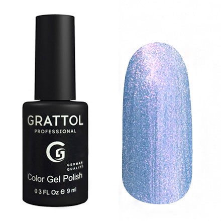 Гель-лак Grattol GTC160 Azure Pearl, 9мл