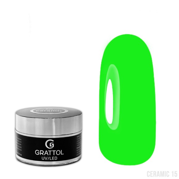 ( 15 мл ) Гель камуфлирующий Grattol Camouflage Gel Ceramic 15