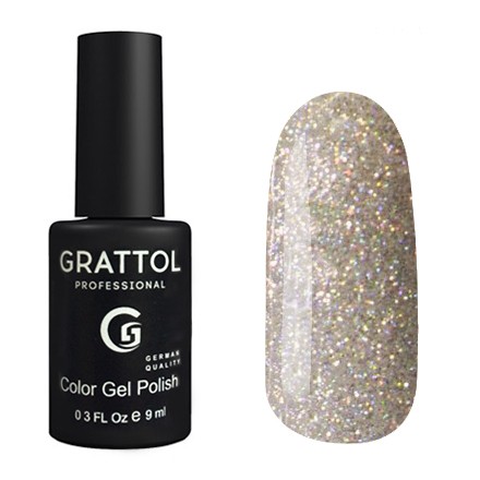 Гель-лак Grattol Diamond 01, 9мл