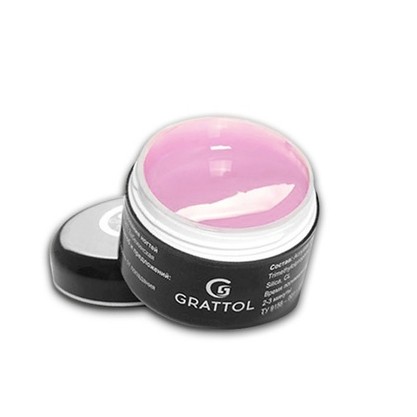 ( 50 мл ) Гель камуфлирующий Grattol Camouflage Gel Light Pink