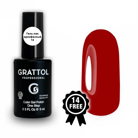 Grattol Color Gel Polish One Step 14