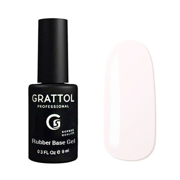 Camouflage 01  9ml Камуфлирующая база для гель-лака Grattol Rubber Base