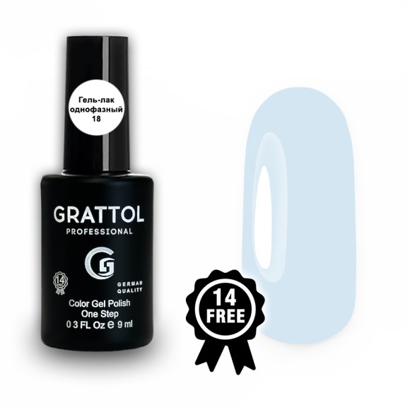 Grattol Color Gel Polish One Step 18