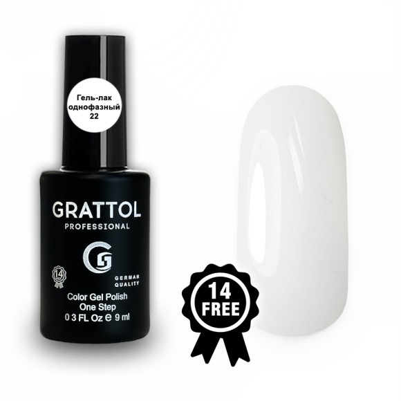 Grattol Color Gel Polish One Step 22 Milk