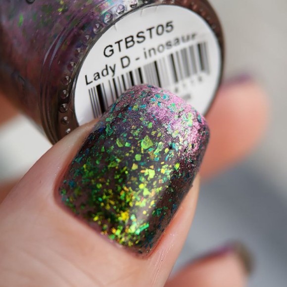 Лак для ногтей Grattol Color Nail Polish Lady D - inosaur