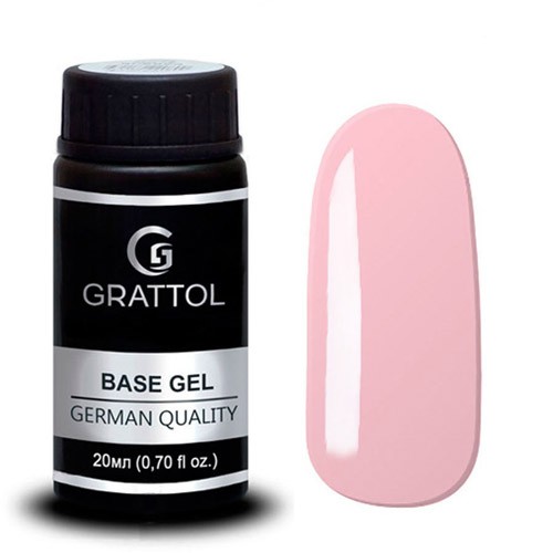 20ml  Camouflage 04 Камуфлирующая база для гель-лака Grattol Rubber Base