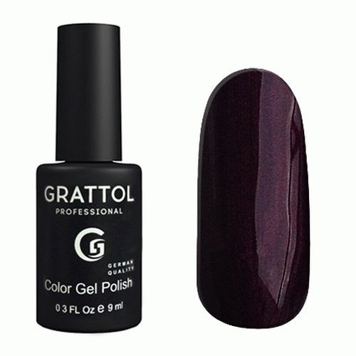 Гель-лак Grattol GTC093 Dark Sangria, 9мл