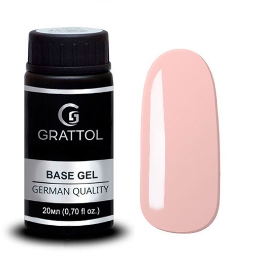 20ml  Camouflage 06 Камуфлирующая база для гель-лака Grattol Rubber Base