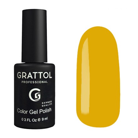 Гель-лак Grattol GTC180 Yellow Autumn, 9мл