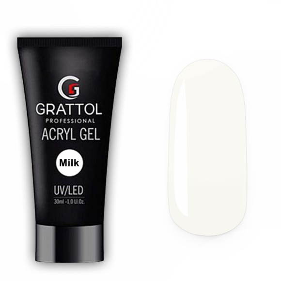 Акрил-гель Grattol Acryl Gel 11 Milk, 30мл
