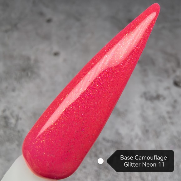 Grattol Rubber Base Glitter Neon 11