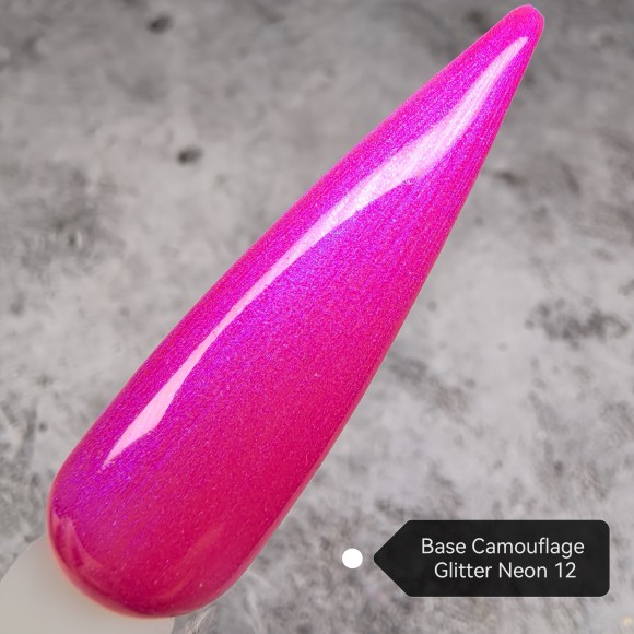 Grattol Rubber Base Glitter Neon 12