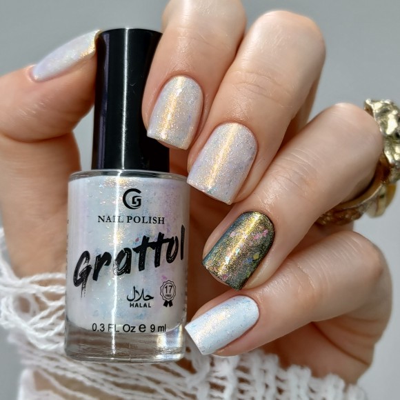 Лак для ногтей Grattol Color Nail Polish  Golden Milk