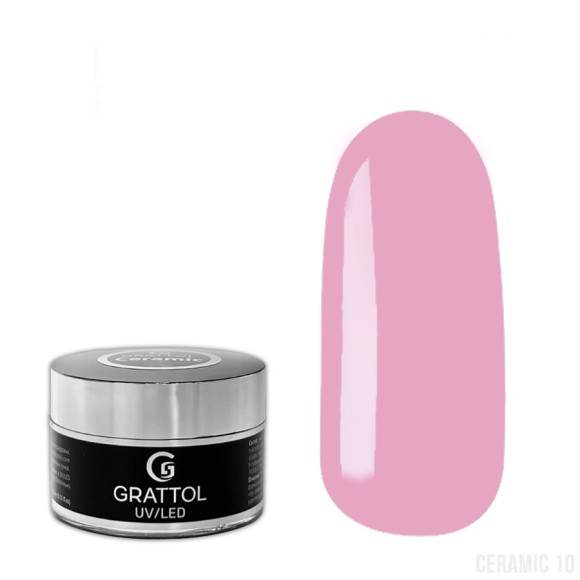 ( 50 мл ) Гель камуфлирующий Grattol Camouflage Gel Ceramic 10