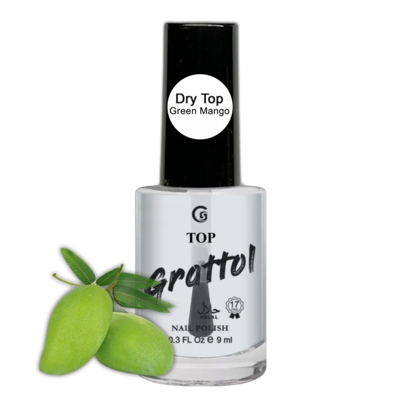 Топ сушка для лака для ногтей с ароматом Green Mango