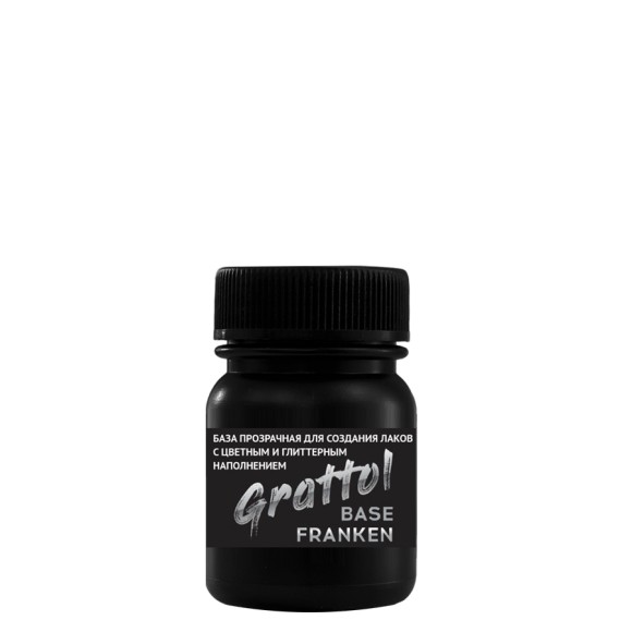 Grattol Base Franken 50 ml Лаковая база для замешивания блесток