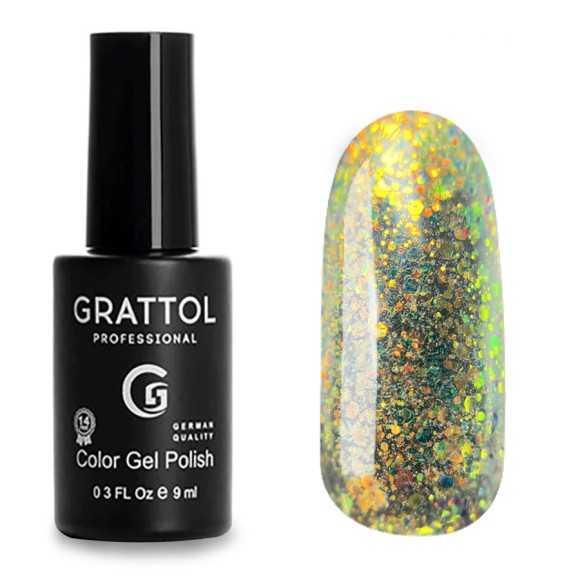 Гель-лак Grattol Grand Оpal, 9мл