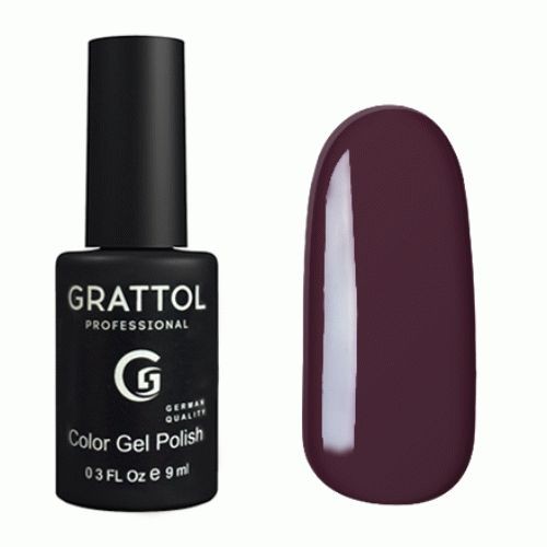 Гель-лак Grattol GTC009 Burgundy, 9мл