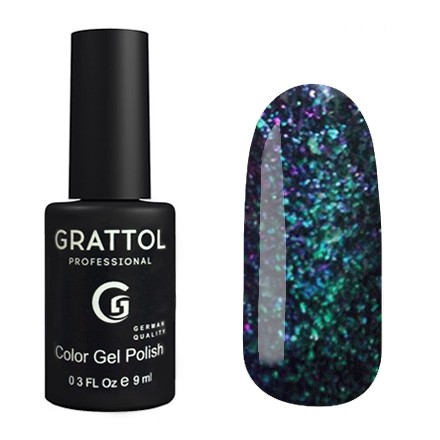 Гель-лак Grattol Хамелеон GTG005 Galaxy Ocean, 9мл