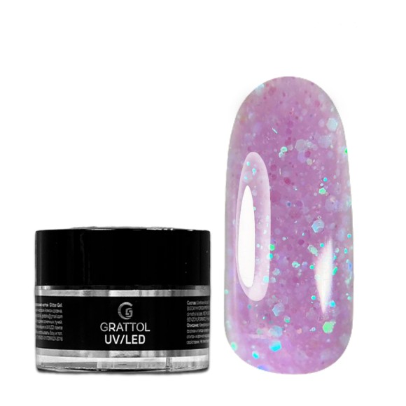 ( 50мл ) Гель для наращивания Grattol Gel Opal 10