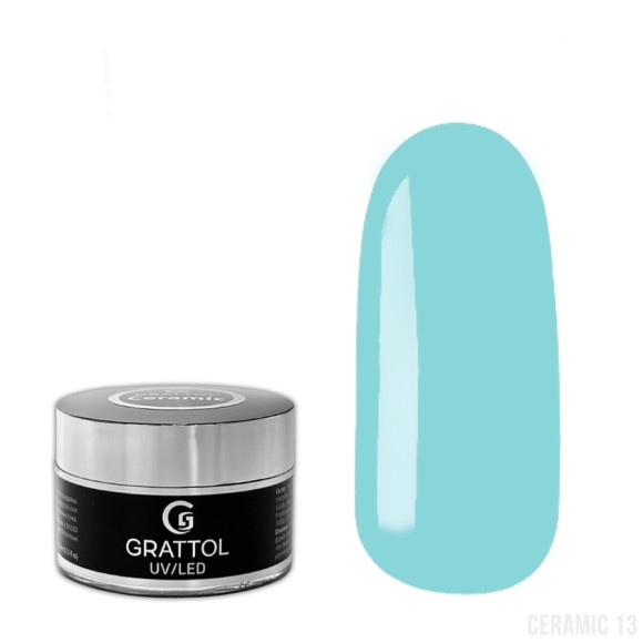 ( 15 мл ) Гель камуфлирующий Grattol Camouflage Gel Ceramic 13