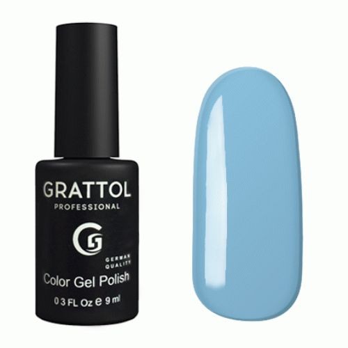 Гель-лак Grattol GTC015 Ваву Blue, 9мл