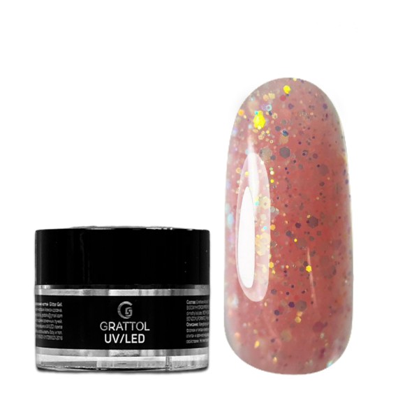 ( 50мл ) Гель для наращивания Grattol Gel Opal 12