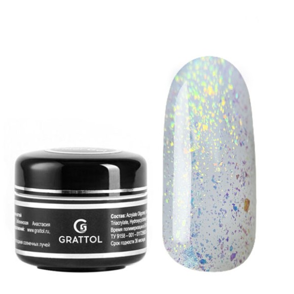 ( 50 мл ) Гель для наращивания Grattol Gel Murano 02